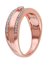 Diamond Ring 10K Rose Gold