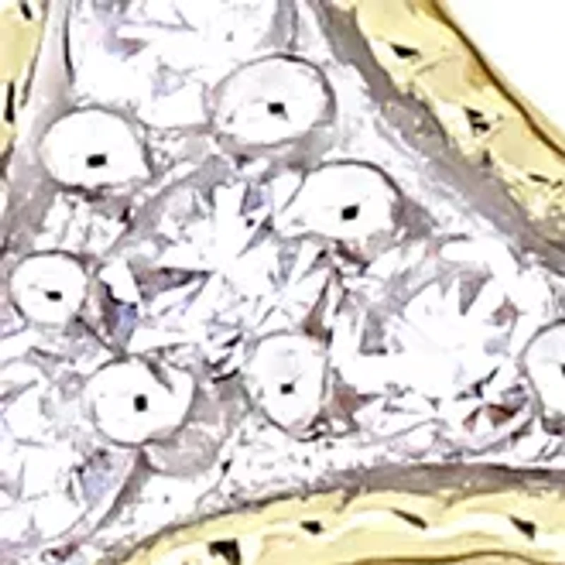 Diamond Filigree Vintage Ring 10K Yellow Gold