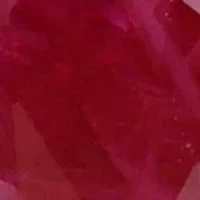 2/5 ct. t.w. Ruby and 1/4 Diamond 3 Stone Ring 14k Two Tone Gold