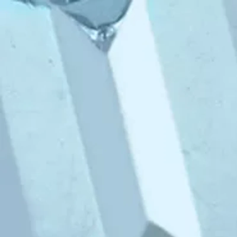 1.33 ct. t.w. Aquamarine and 1/10 Diamond Ring 14k White Gold