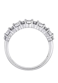 1/10 ct. t.w. Diamond Anniversary Band 10K White Gold