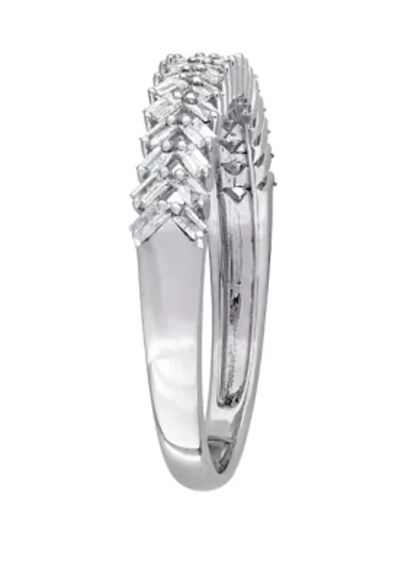 1/3 ct. t.w. Diamond Anniversary Ring 14K White Gold