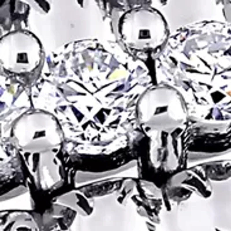 1/2 ct. t.w. Diamond Double Row Eternity Ring 14K White Gold