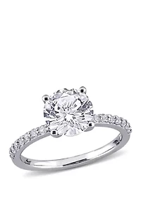 2.75 ct. t.w. Lab Created White Sapphire Solitaire Ring 10K Gold