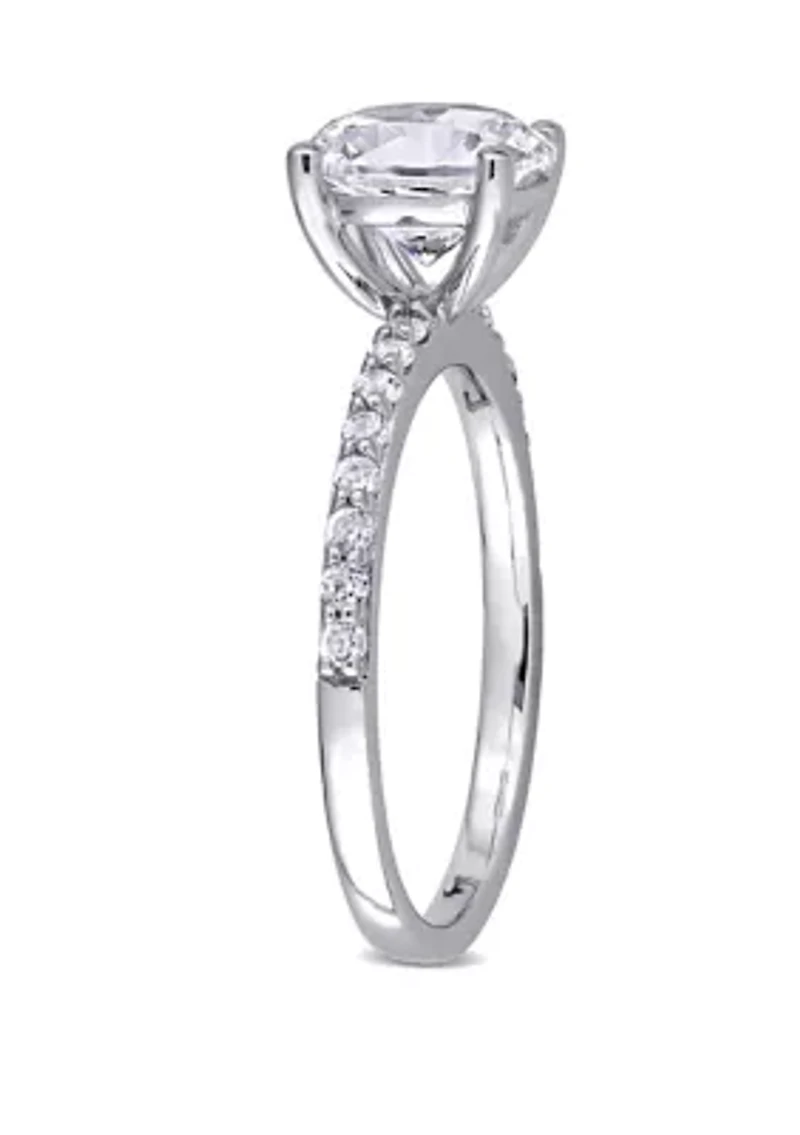 2.75 ct. t.w. Lab Created White Sapphire Solitaire Ring 10K Gold