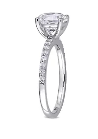 2.75 ct. t.w. Lab Created White Sapphire Solitaire Ring 10K Gold