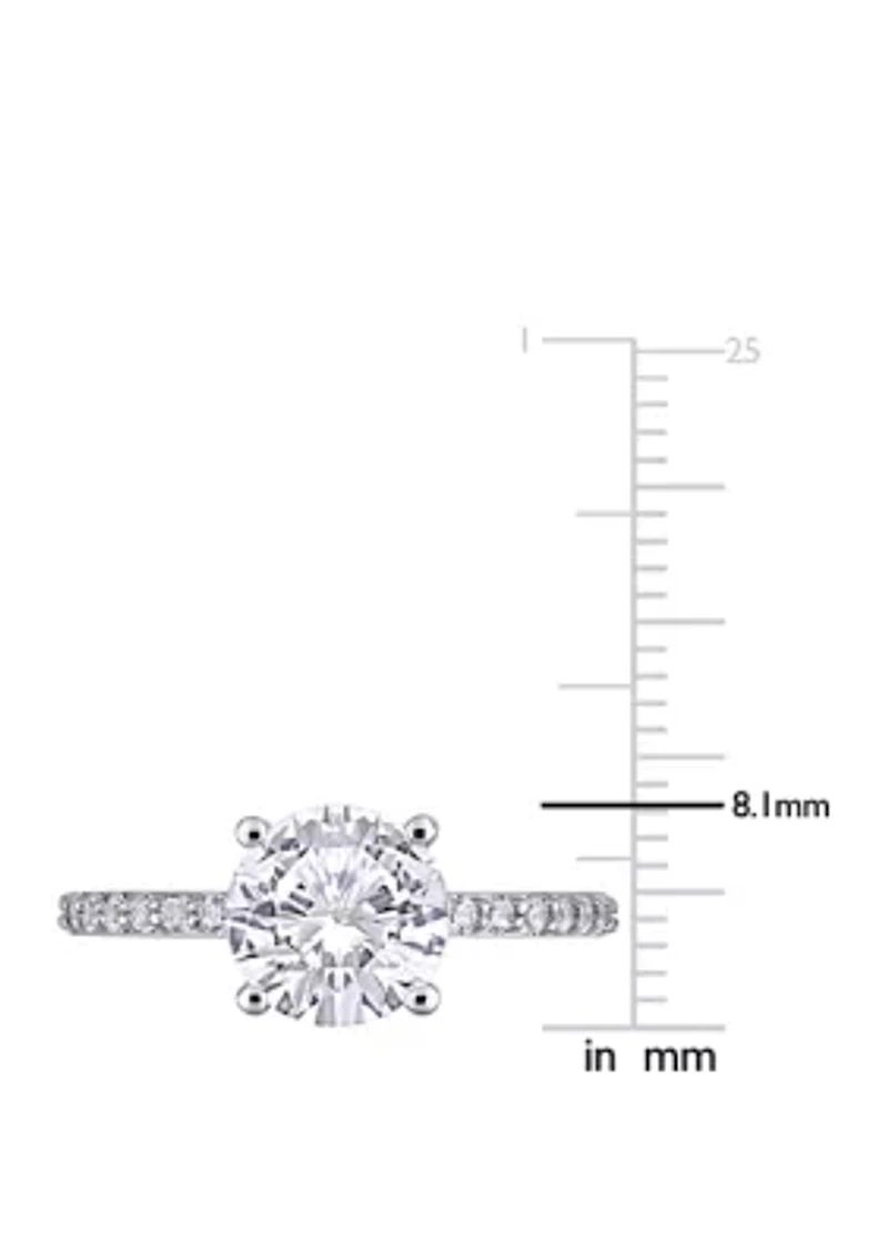 2.75 ct. t.w. Lab Created White Sapphire Solitaire Ring 10K Gold