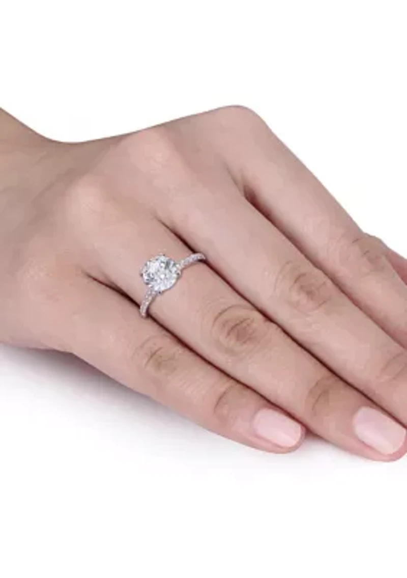 2.75 ct. t.w. Lab Created White Sapphire Solitaire Ring 10K Gold
