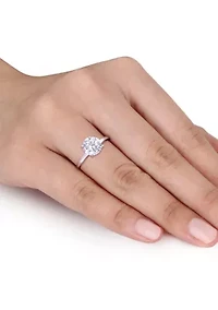 2.3 ct. t.w. Lab Created White Sapphire Solitaire Engagement Ring 10K Gold