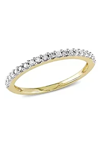 1/4 ct. t.w. Diamond Anniversary Band 10K Yellow Gold