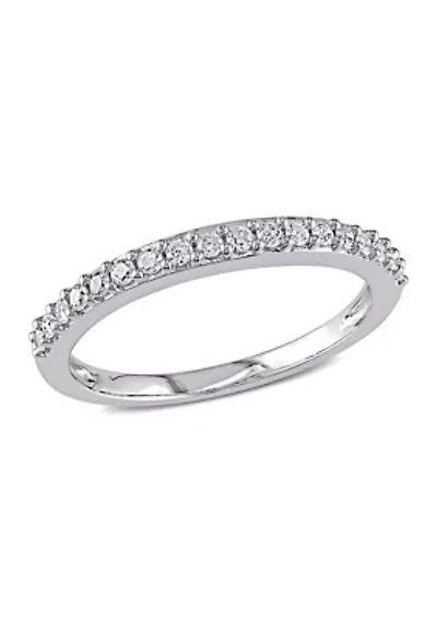 1/4 ct. t.w. Diamond Anniversary Band 10K White Gold