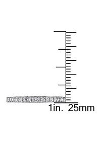 1/4 ct. t.w. Diamond Anniversary Band 10K White Gold