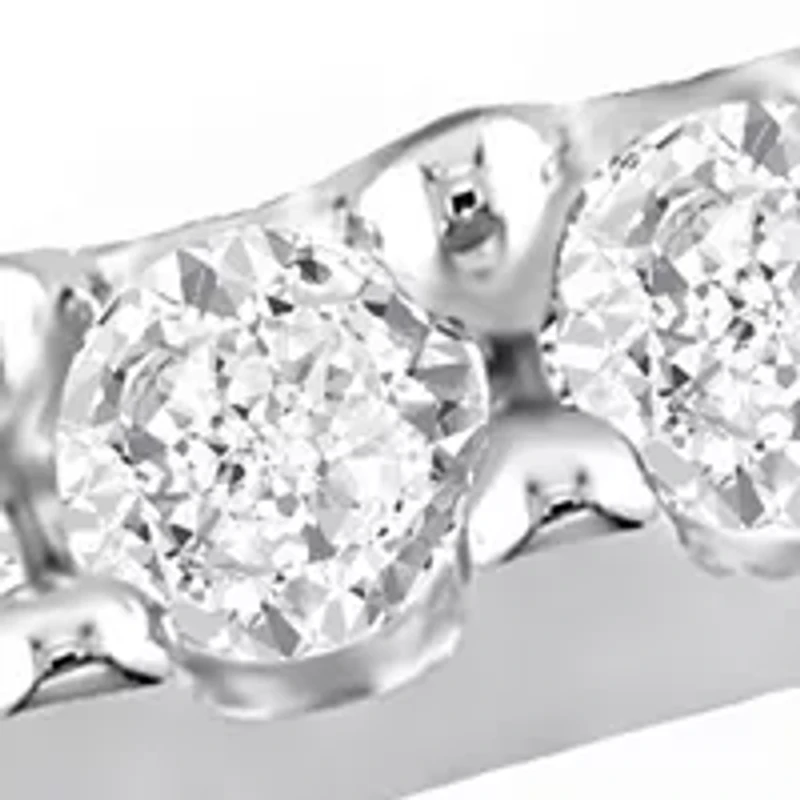 1/5 ct. t.w. Diamond Anniversary Band 10K White Gold