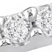 1/5 ct. t.w. Diamond Anniversary Band 10K White Gold