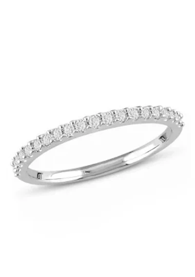 1/5 ct. t.w. Diamond Anniversary Band 10K White Gold