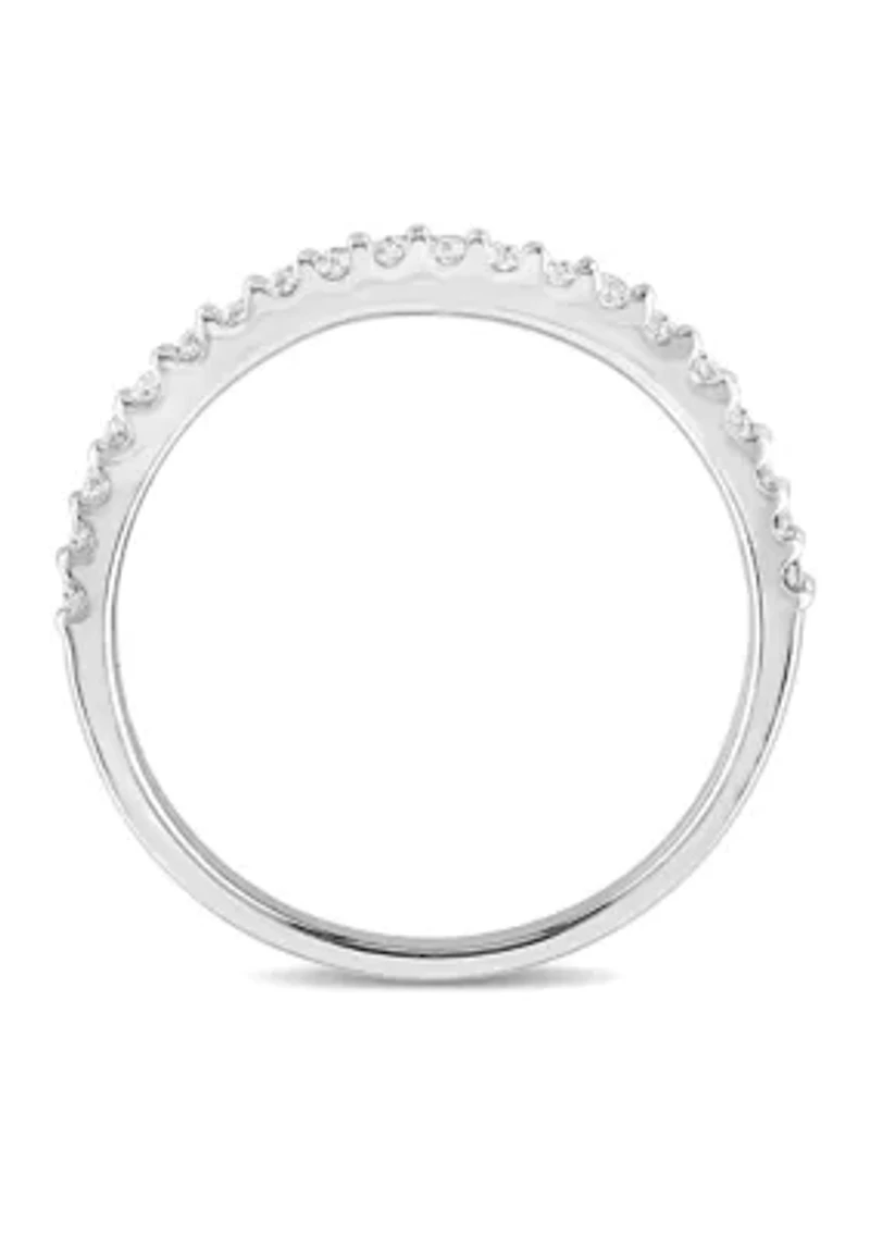 1/5 ct. t.w. Diamond Anniversary Band 10K White Gold