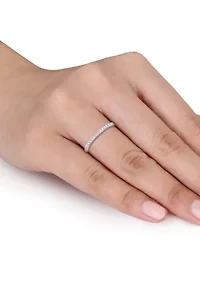 1/5 ct. t.w. Diamond Anniversary Band 10K White Gold