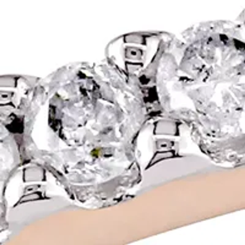 1/5 ct. t.w. Diamond Anniversary Band 10K Rose Gold