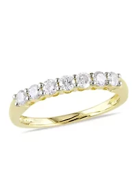 1/2 ct. t.w. Diamond Anniversary Band 10K Yellow Gold