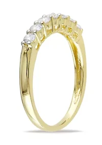 1/2 ct. t.w. Diamond Anniversary Band 10K Yellow Gold