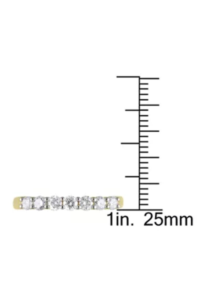 1/2 ct. t.w. Diamond Anniversary Band 10K Yellow Gold