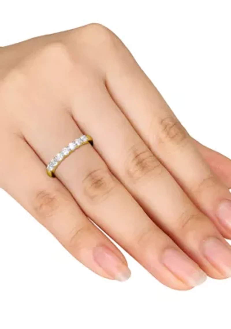 1/2 ct. t.w. Diamond Anniversary Band 10K Yellow Gold