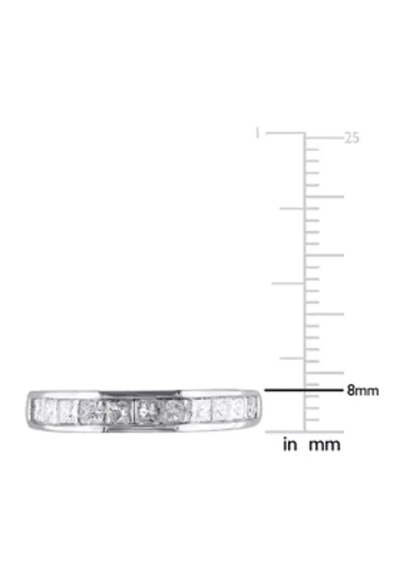 3/4 ct. t.w. Diamond Anniversary Band 14K White Gold