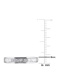 3/4 ct. t.w. Diamond Anniversary Band 14K White Gold