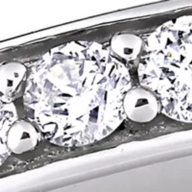 1/4 ct. t.w. Diamond Wedding Band 10K White Gold