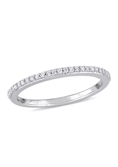 1/8 ct. t.w. Diamond Anniversary Band 14K White Gold