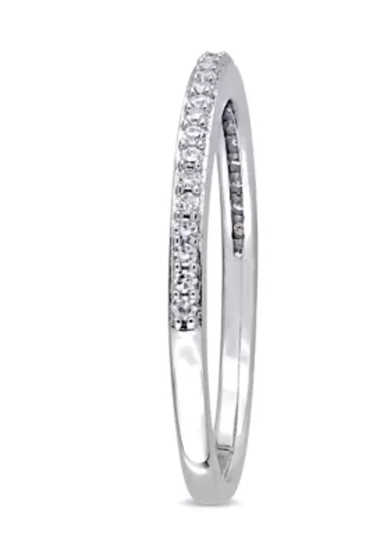 1/8 ct. t.w. Diamond Anniversary Band 14K White Gold