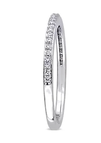 1/8 ct. t.w. Diamond Anniversary Band 14K White Gold