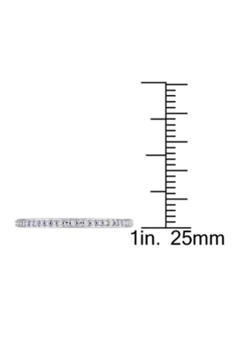1/8 ct. t.w. Diamond Anniversary Band 14K White Gold
