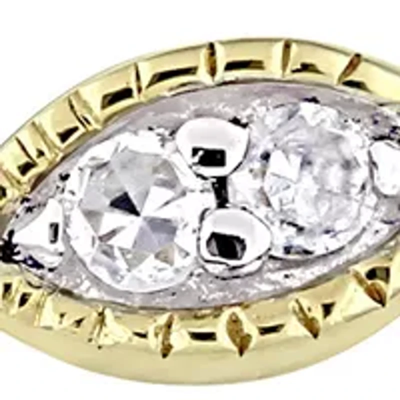 1/10 ct. t.w. Diamond Eternity Ring 10K Yellow Gold