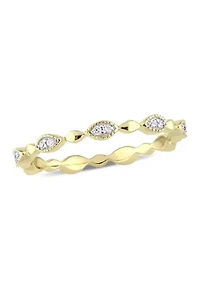 1/10 ct. t.w. Diamond Eternity Ring 10K Yellow Gold