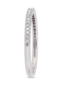 1/8 ct. t.w. Diamond Wedding Band 14K White Gold
