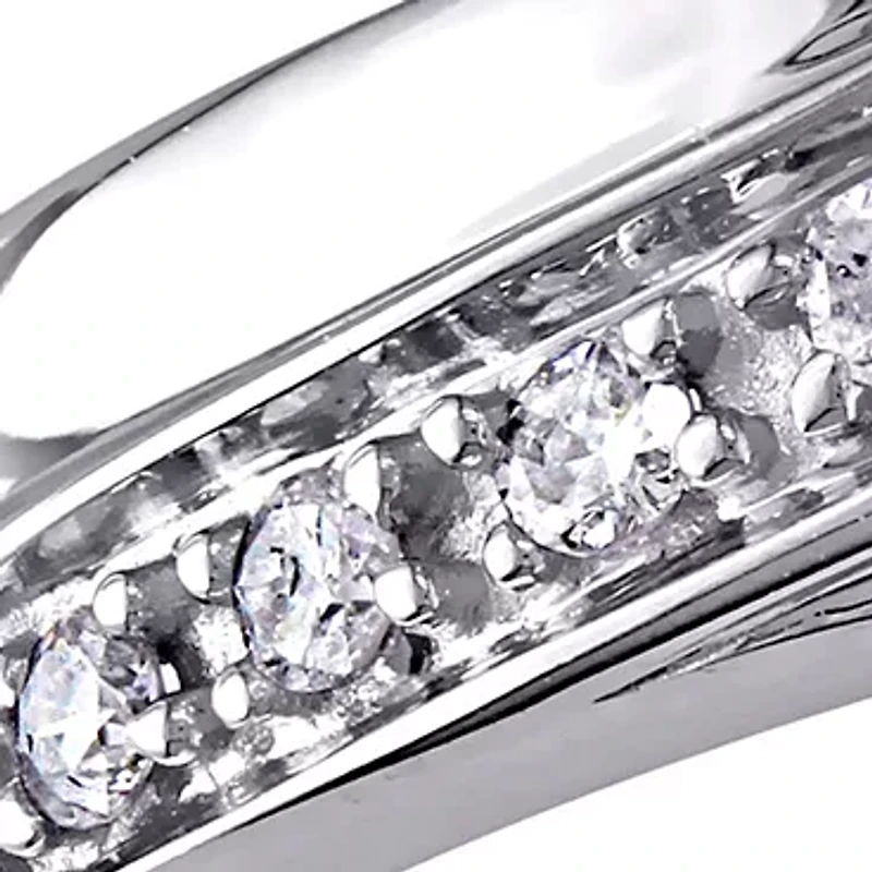 1/10 ct. t.w. Diamond Ring 10K White Gold