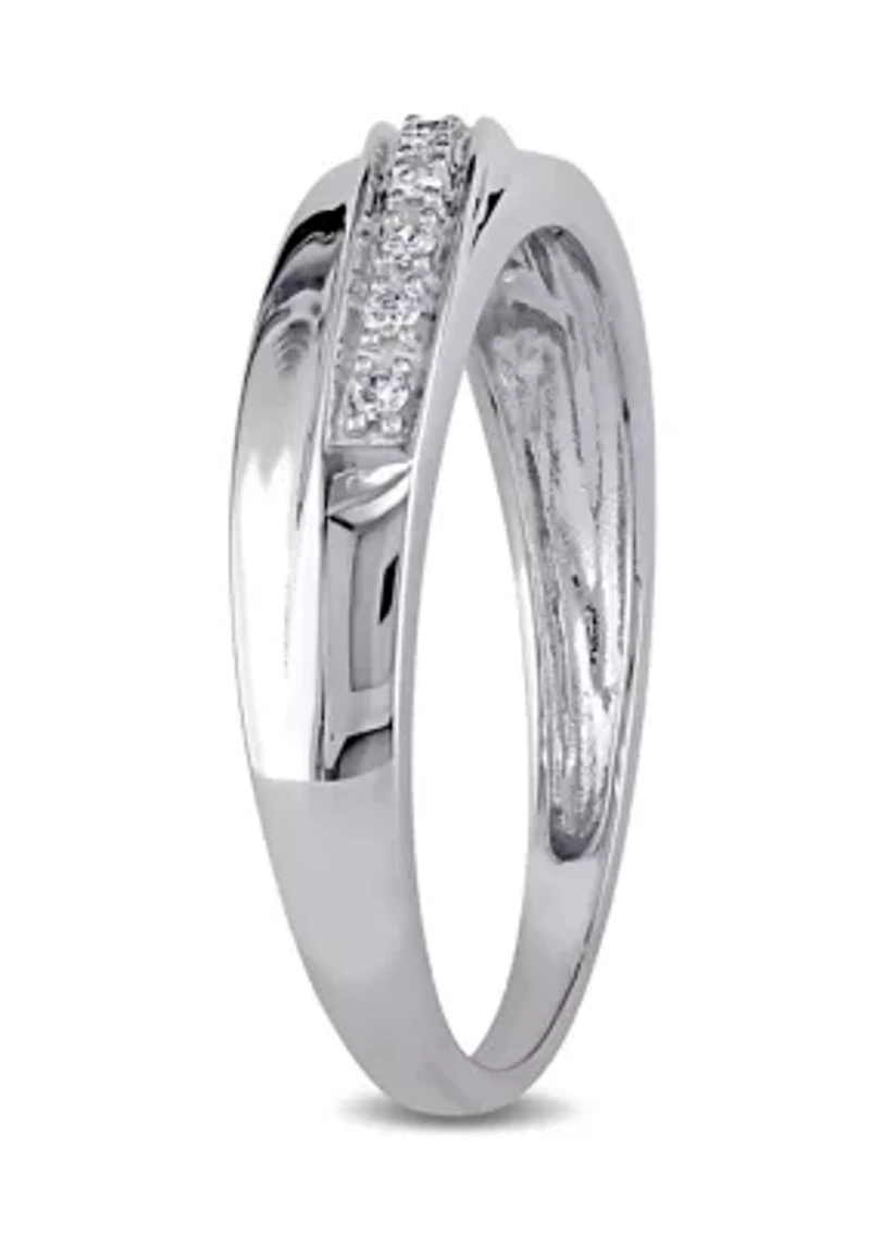 1/10 ct. t.w. Diamond Ring 10K White Gold