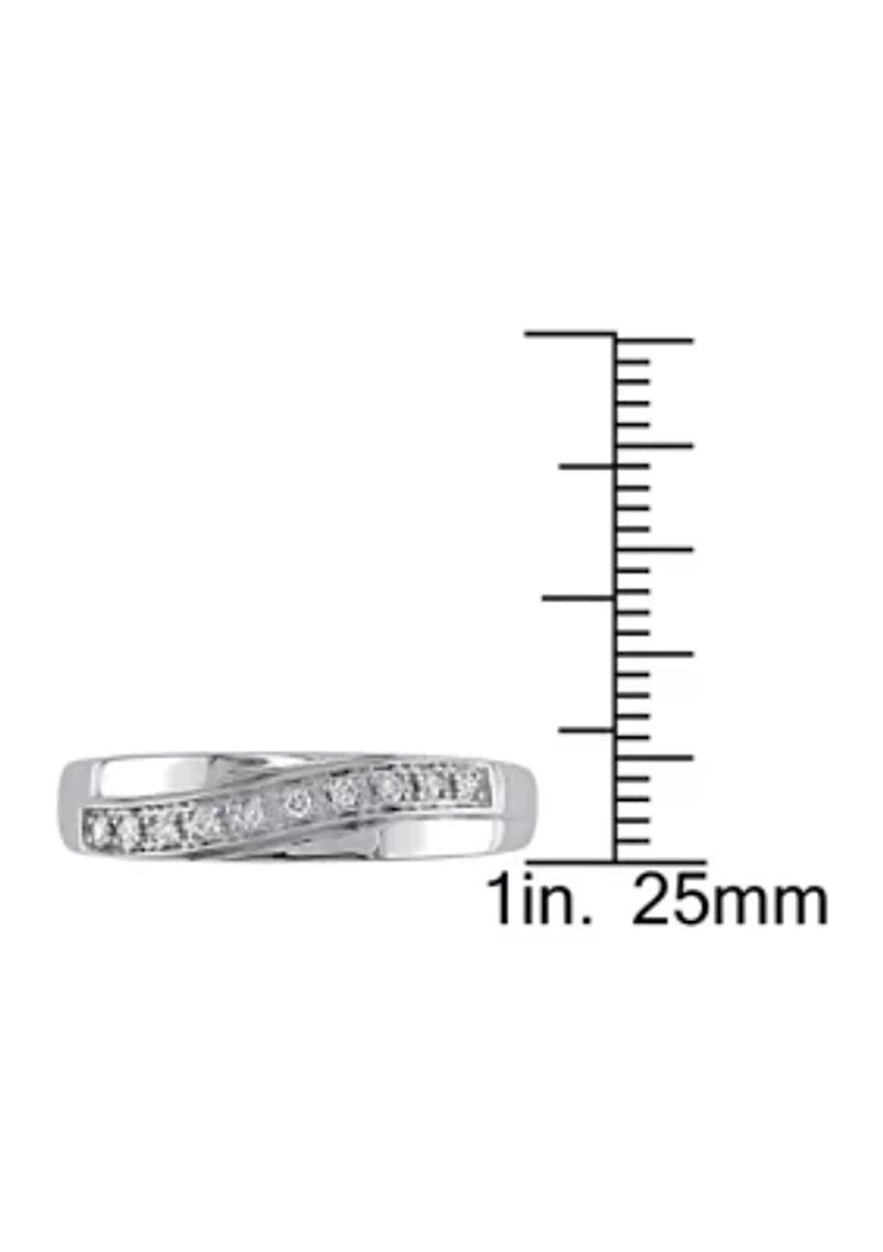 1/10 ct. t.w. Diamond Ring 10K White Gold