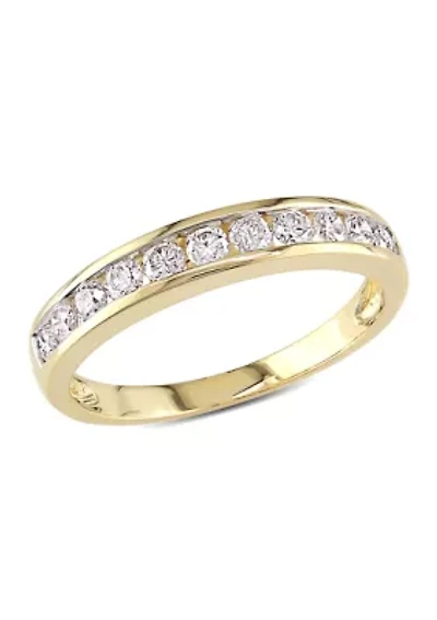 ct. t.w. Diamond Anniversary Band 14K Yellow Gold