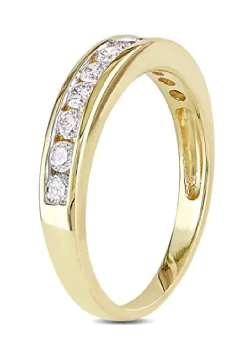 ct. t.w. Diamond Anniversary Band 14K Yellow Gold