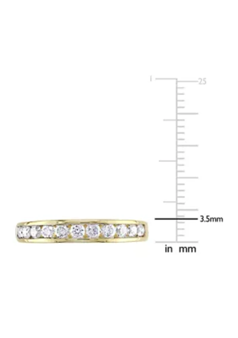 ct. t.w. Diamond Anniversary Band 14K Yellow Gold