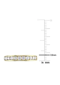 ct. t.w. Diamond Anniversary Band 14K Yellow Gold