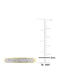 1/10 ct. t.w. Diamond Anniversary Band 10K Yellow Gold