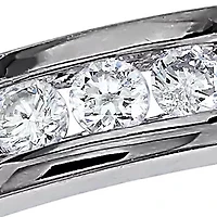 1/5 ct. t.w. Diamond Eternity Band 10K White Gold