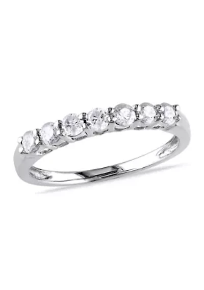 1/2 ct. t.w. Diamond Anniversary Band 10K White Gold
