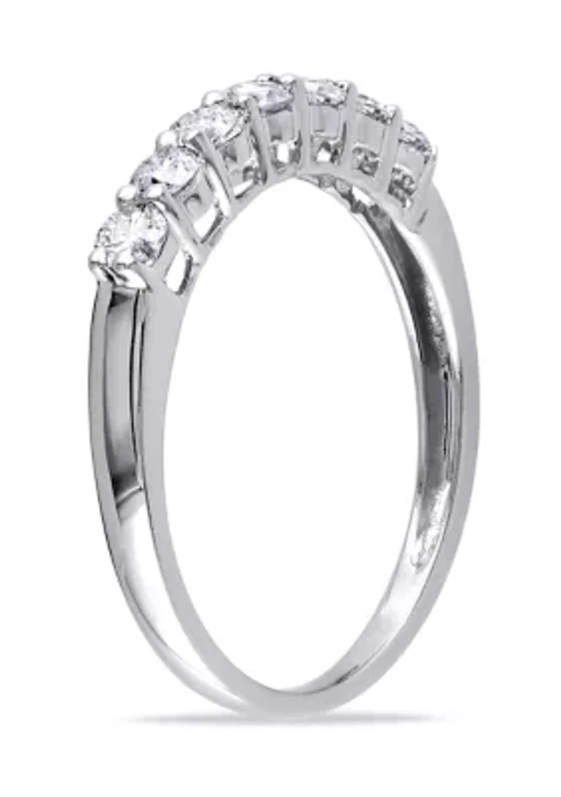 1/2 ct. t.w. Diamond Anniversary Band 10K White Gold