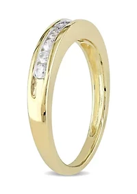 1/4 ct. t.w. Diamond Anniversary Band 10K Yellow Gold