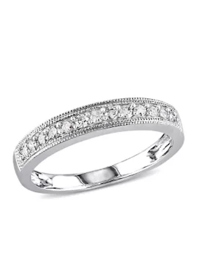 1/4 ct. t.w. Diamond Anniversary Band 10K White Gold
