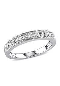 1/4 ct. t.w. Diamond Anniversary Band 10K White Gold